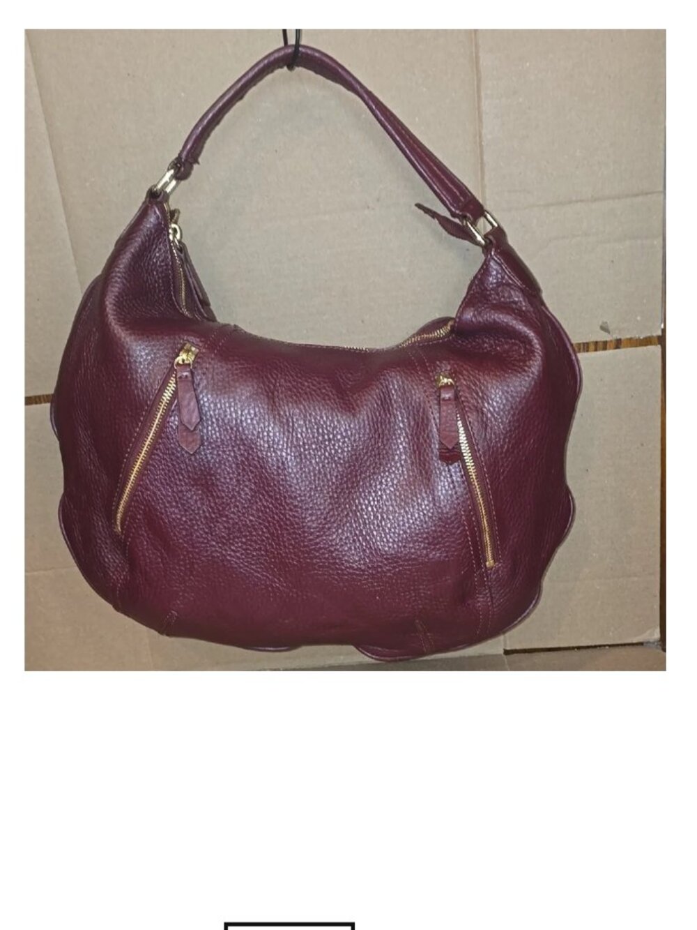 COLE HAAN HOBO BAG.